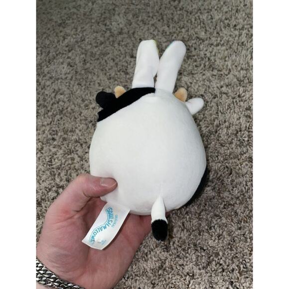 NWT Squishmallows 5” Connor the Cow With Bunny Ears Spring Easter 2022 Plush - Picture 5 of 5